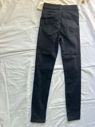 Jeans neri vita alta