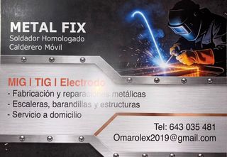 -Fabricacion y reparaciones metalicas