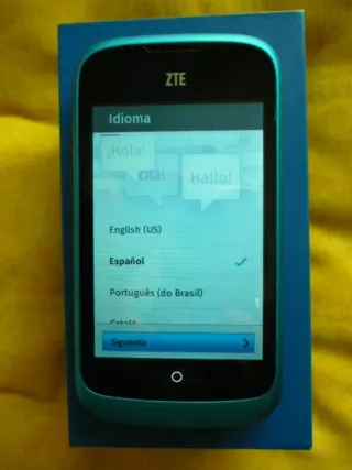 Teléfono ZTE Open - Firefox OS Azul