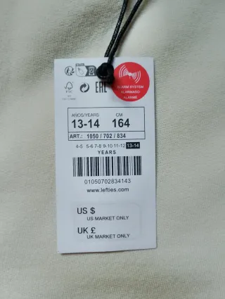 Jersey beige talla M