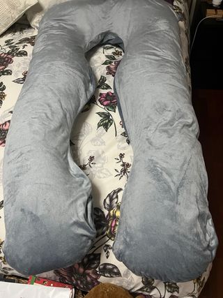 Almohada Embarazo U Gris