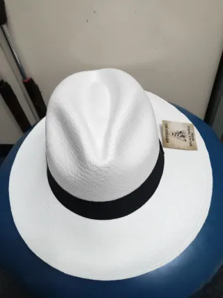 Sombrero Panamá Blanco Talla L