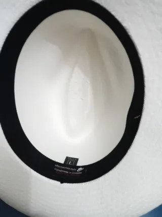 Sombrero Panamá Blanco Talla L