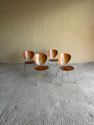Sillas Stua Globus Madera y Metal