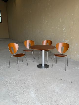 Sillas Stua Globus Madera y Metal