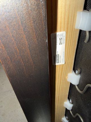 Banco IKEA Ekenaset madera gris