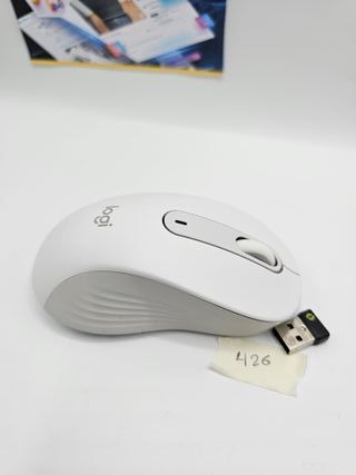 Logitech Signature M650 L Ratón Inalámbrico Blanco