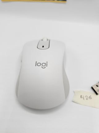 Logitech Signature M650 L Ratón Inalámbrico Blanco