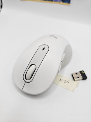 Logitech Signature M650 L Ratón Inalámbrico Blanco