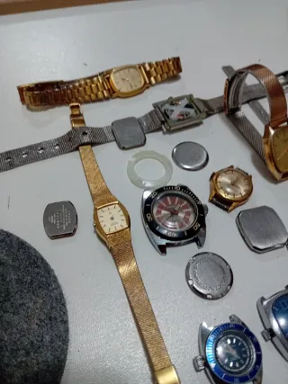 Lotto orologi epoca non funzionante