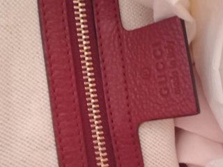 Bolso Gucci Bamboo Shopper Cuero Granate