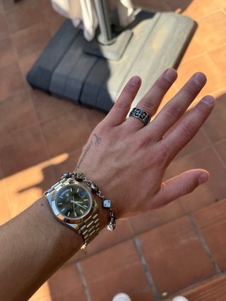 Pulsera Chrome Hearts Dados y Cruces