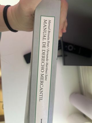 Manual de Derecho Mercantil: Vol. I. manuel broset