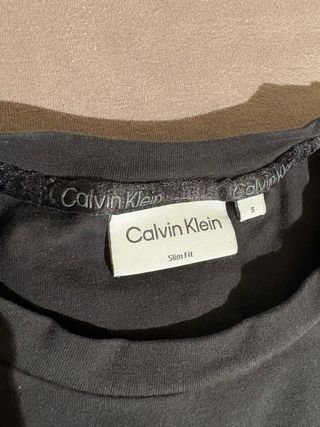 Maglietta Calvin Klein Nera Taglia S
