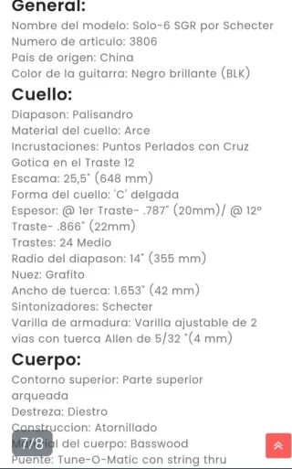 Guitarra Eléctrica SGR by Schecter