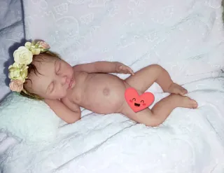 Bebé Reborn Silicona Malvavisco