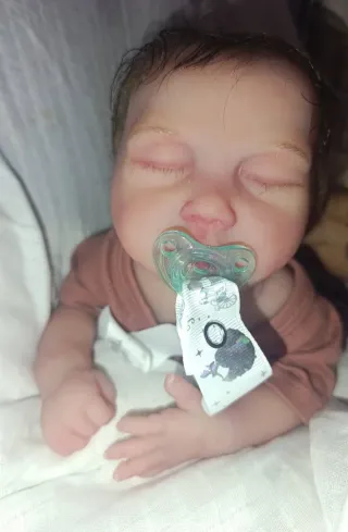 Bebé Reborn Silicona Malvavisco