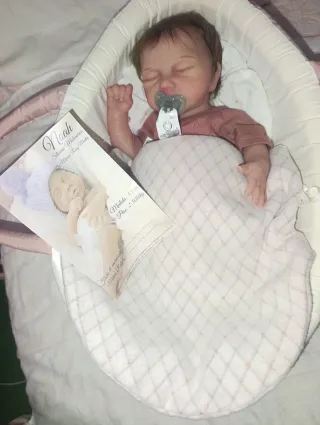Bebé Reborn Silicona Malvavisco