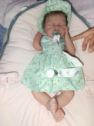 Bebé Reborn Silicona Malvavisco