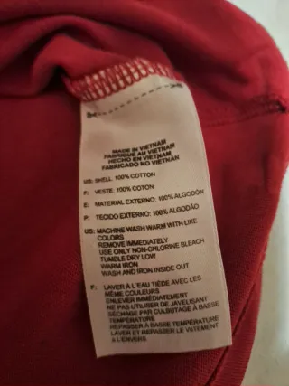 Camiseta Adidas Originals Roja - Talla M