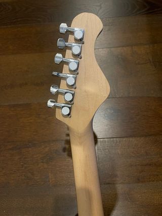 Guitarra Eléctrica Zurdos Stretton Payne Negra