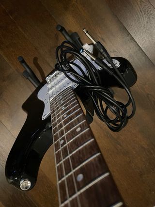 Guitarra Eléctrica Zurdos Stretton Payne Negra