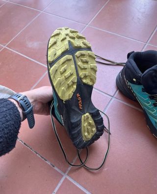 Zapatillas Trekking Scarpa Negras/Turquesa