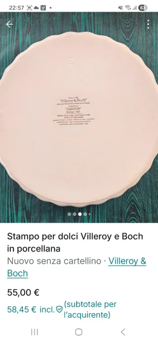 Villeroy & Boch stampo per  Torta e crostate Naif