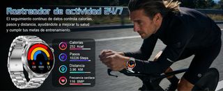 Reloj Inteligente Hombre con Llamadas, 1,52" NUEVO