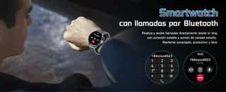 Reloj Inteligente Hombre con Llamadas, 1,52" NUEVO