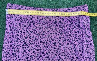 Falda midi tul rosa Y2K S