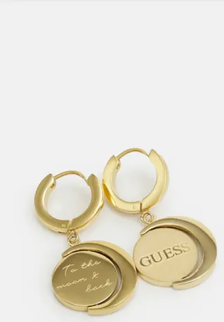 Pendientes Guess Dorados con Circonitas