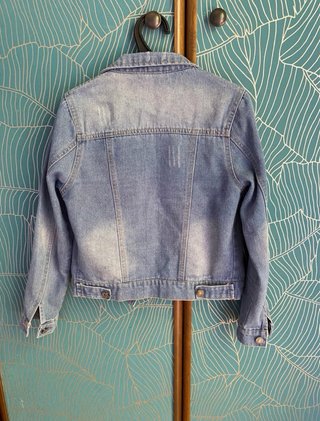 Giacca di jeans blu