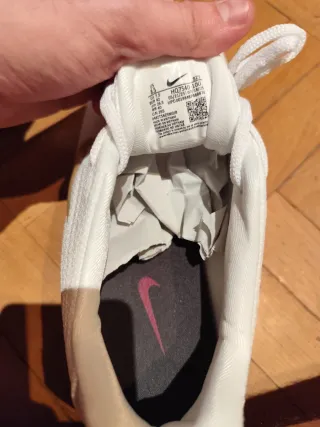 Nike Shox Z Blancas y Doradas Talla 42