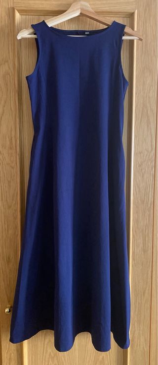 Vestido largo Uniqlo Xs bolsillos laterales
