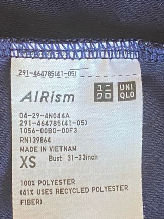 Vestido largo Uniqlo Xs bolsillos laterales