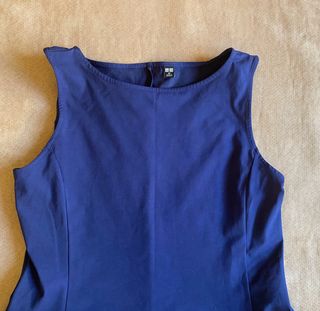 Vestido largo Uniqlo Xs bolsillos laterales