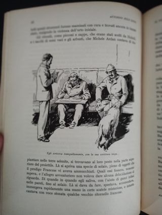 libro: Attorno alla luna di Giulio Verne. 1961