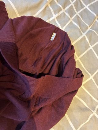 Jersey Massimo Dutti Hombre Talla L Morado