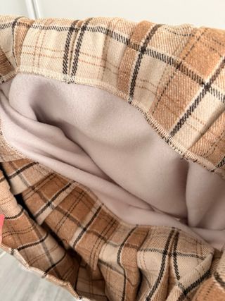 Conjunto premamá invierno rosa y marrón