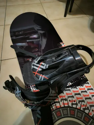 Tabla Snow Head con Fijaciones