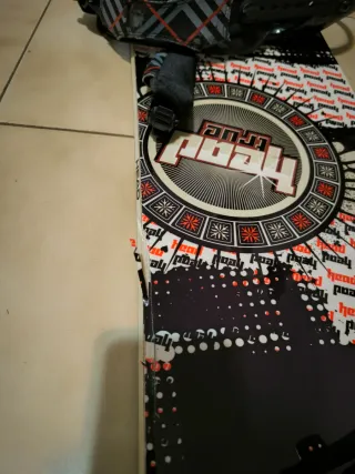 Tabla Snow Head con Fijaciones