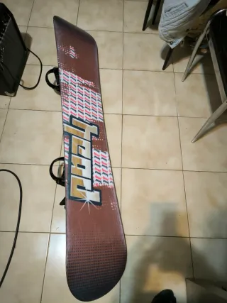 Tabla Snow Head con Fijaciones