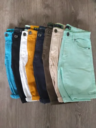 Conjunto 8 Bermudas Caballero Talla 40