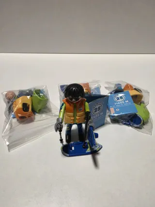 Lote 4 Playmobil Serie 25 - 71455 M deportista