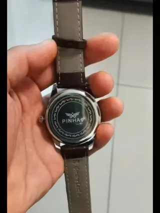 Reloj PINHAO Hombre Negro/Plateado