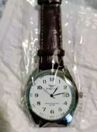 Reloj PINHAO Hombre Negro/Plateado