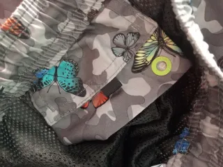 Bañador hombre camuflaje mariposas