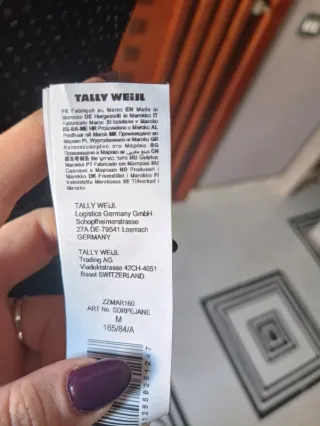 Abito Tally Weijl Glitter Nero Sparkling