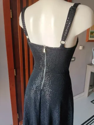 Abito Tally Weijl Glitter Nero Sparkling